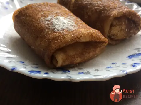 Домашні млинці з сиром