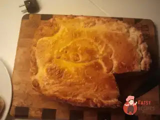 Рибний пиріг з лососем