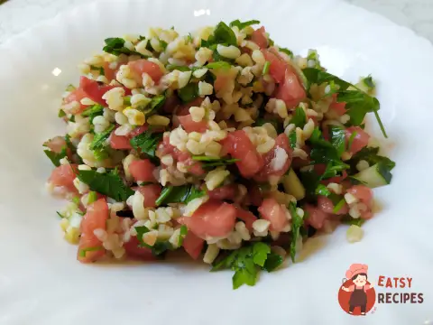 Табуле з булгуром та овочами
