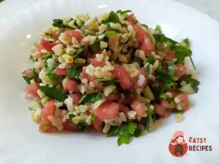 Табуле з булгуром та овочами