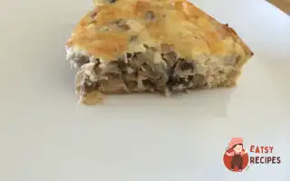 Лоранський Пиріг З Куркою, Грибами Та Шпинатом