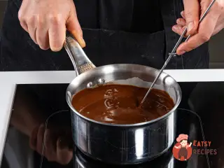 Крок 5: Пісочна шоколадна панакота