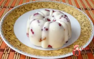 Сметанний Десерт Із Яблуками