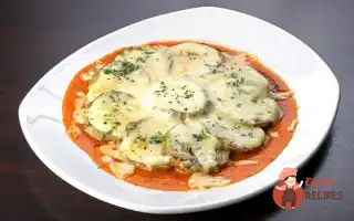 Баклажани, Запечені З Помідорами