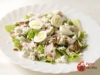 Салат з рикоттою та куркою