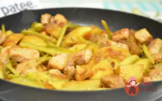 Свинина Тушкована З Овочами