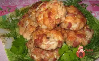 Рубані Котлети Зі Свинини Та Курки З Картоплею