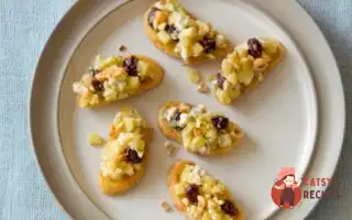 Брускетта З Сирами, Сушеною Вишнею Та Горіхами