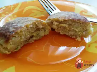 Котлети з нуту та м'ясного фаршу