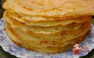 Дріжджові Млинці На Воді