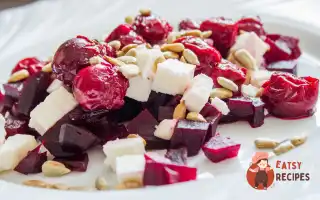 Салат З Буряком, Вишнею, Сиром Та Горіхами