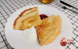 Тонкі млинці на йогурті