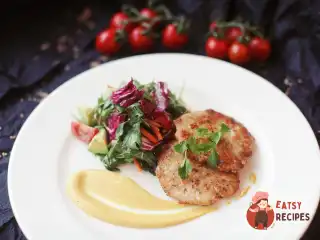 Тайські котлетки з сибасу, креветок та кальмарів