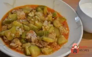 Гаряче З Кабачка З Курячою Грудкою