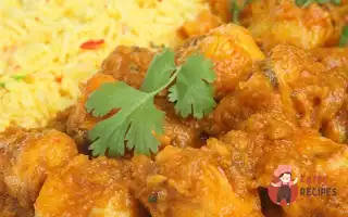 Курка В Вершковому Соусі Каррі З Ананасом.