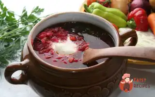 Борщ Із Буряковим Квасом