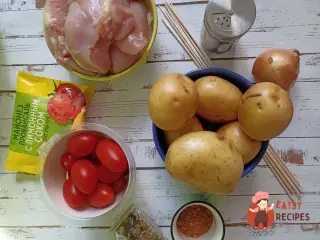 Крок 1: Шашлички на шпажках