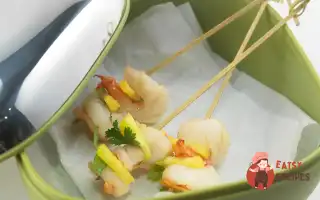 Шашлички З Креветок Та Ананасів