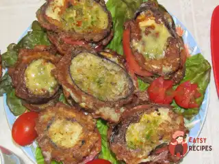 Листкова закуска з баклажанів