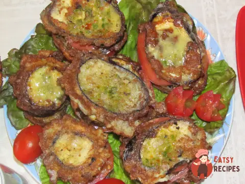 Листкова закуска з баклажанів