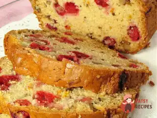 Швидкий кукурудзяний хліб з журавлиною та горіхами