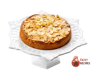 Мигдальний пиріг з виноградом