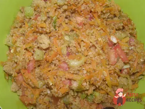Салат з кускуса та овочів