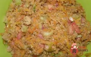 Салат З Кускуса Та Овочів