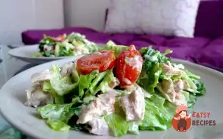 Салат З Куркою Та Сиром Філадельфія