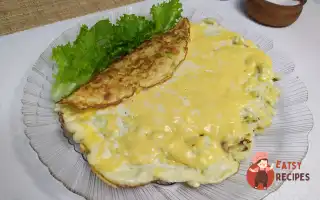 Омлет Із Кабачком І Сиром