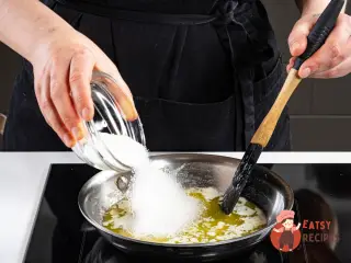 Крок 7: Творожна запіканка з апельсиновим соусом