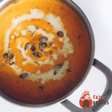 Гарбузовий суп-пюре з вершками