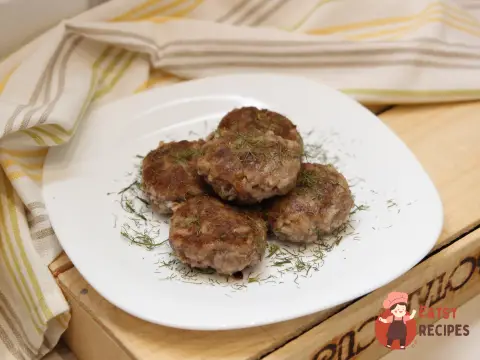 Котлети з індички з рисом