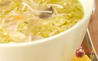 Суп Місо З Куркою, Пореєм, Паростками Бамбука Та Локшиною Рамен