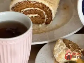 Медовий рулет із крем-фрешем