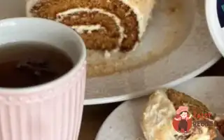 Медовий Рулет Із Крем-Фрешем