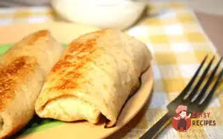 Млинці З Сирною Начинкою