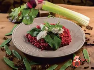 Буряково-гранатове перлотто