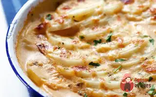 Картопля З Соусом Бешамель