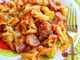 Паста з пряними ковбасками