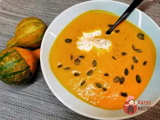 Крем-суп із гарбуза