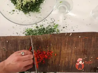 Крок 5: Пхали із замороженого шпинату