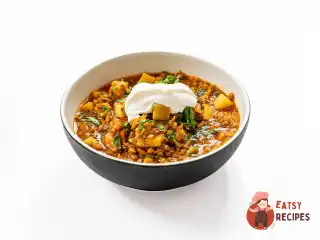 Чечевичний суп з овочами