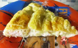 Пиріг З Шинкою, Сиром Та Зеленню