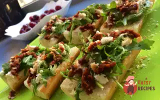 Брускетта З Руколою, Медом, Часником Та Горіхами