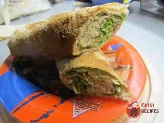 Домашня шаурма із сиром