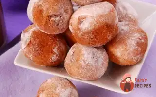 Круглі Сирні Пончики