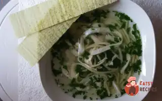 Курячий Суп Із Сушеними Кальмарами