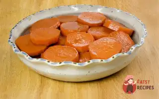 Карамелізована Солодка Картопля З Патокою Та Чорним Кунжутом