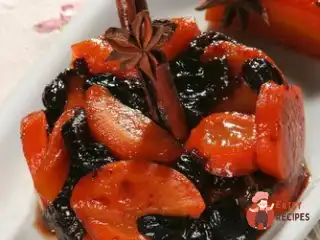 Цимес з морквою та бататом